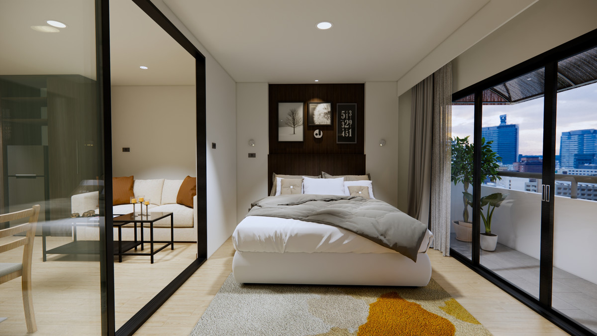 ให้เช่า 1 ห้องนอน 50 ตร.ม. เซ็นจูเรียล ปาร์ค Centurion Park Condominium