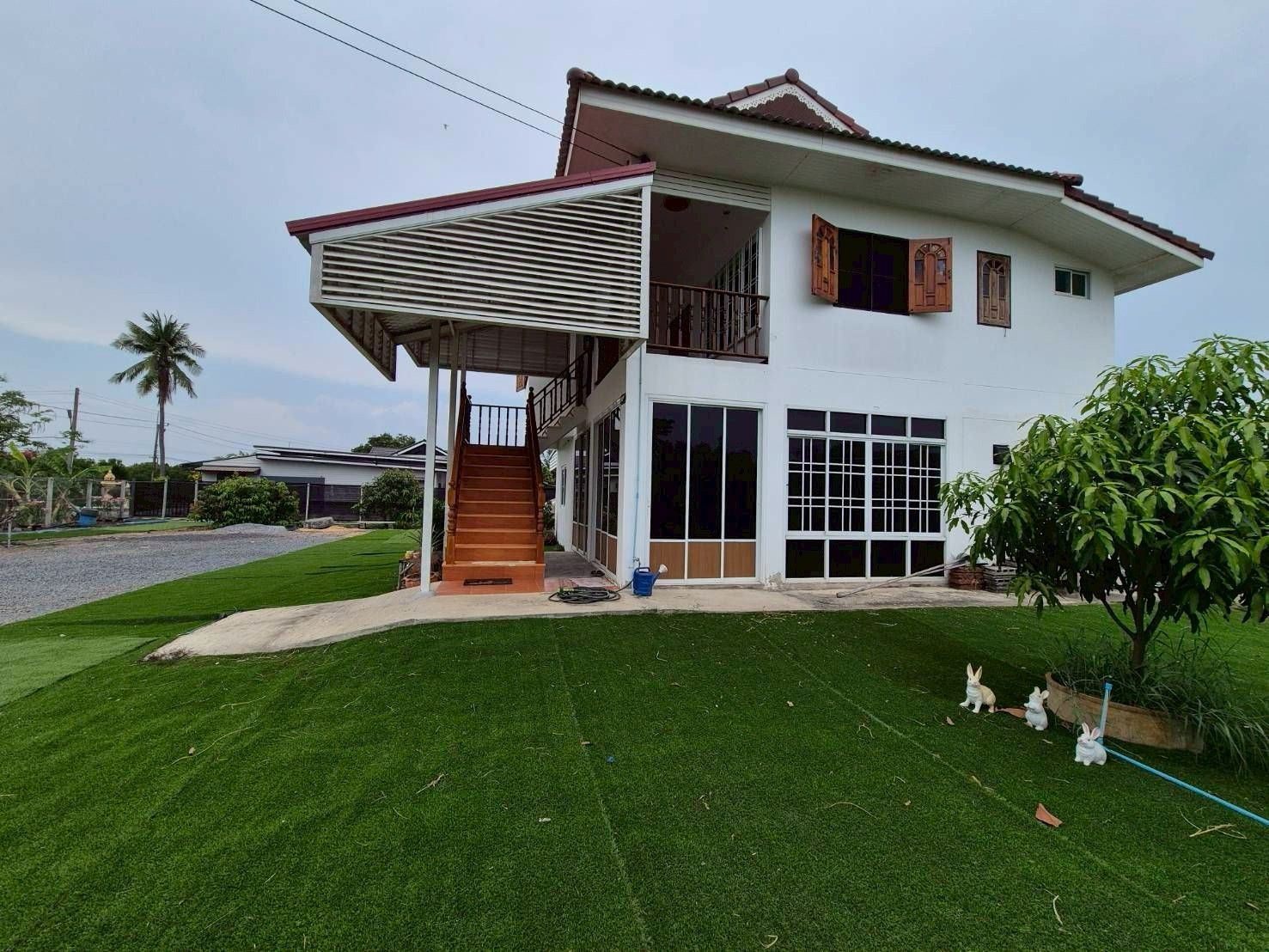 ขาย บ้านเดี่ยว  2 ชั้น 236 ตร.ว. บรรยากาศดี​ ลำลูกกา ปทุมธานี