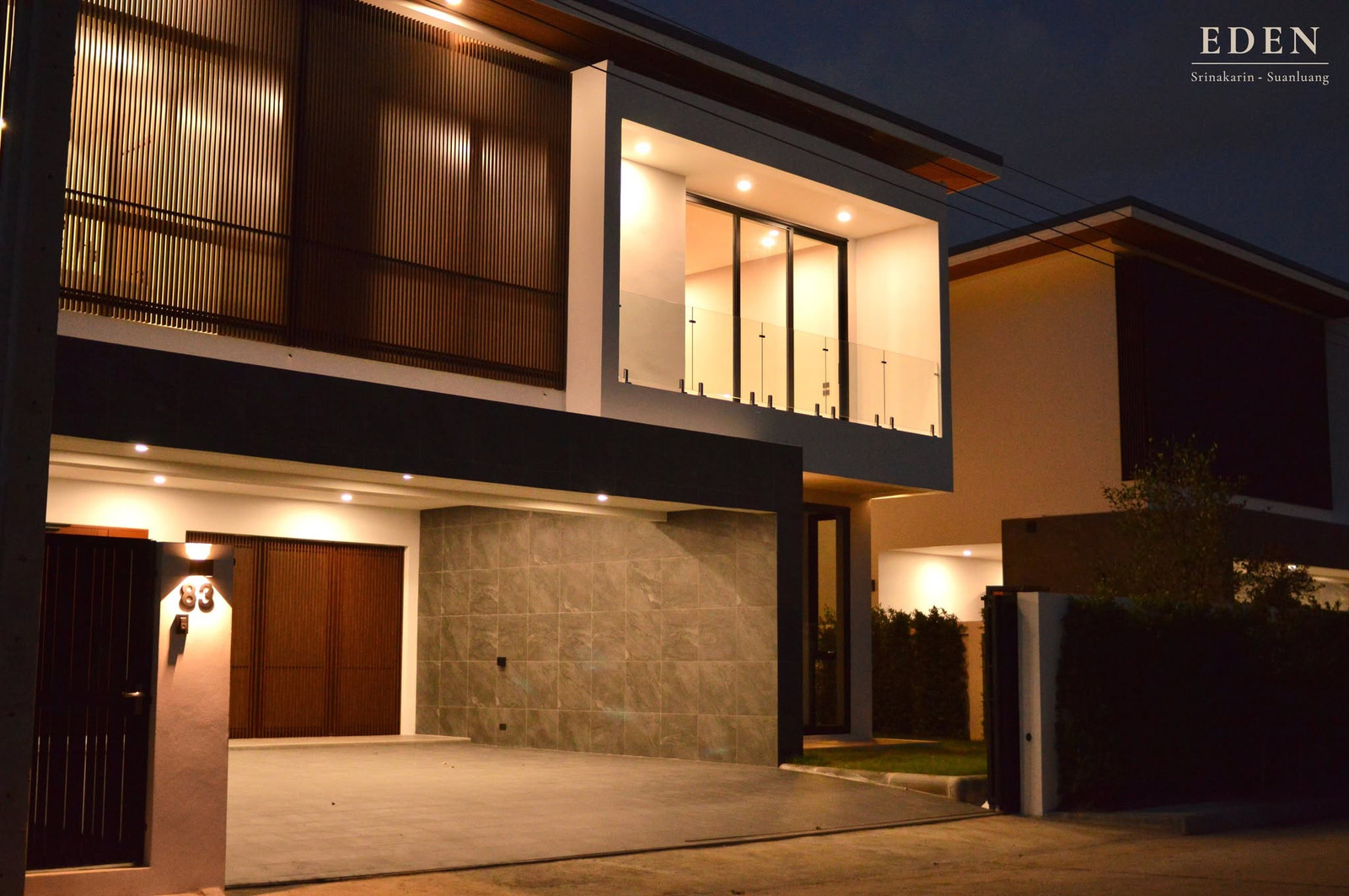 ขาย บ้านเดี่ยวหรู Modern Tropical พร้อม Courtyard กลางบ้าน  หมู่บ้านเทพธานี