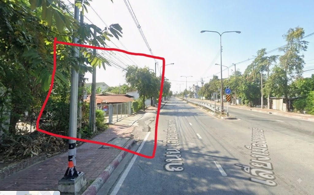 ให้เช่า ที่ดิน 235 ตร.ว. ติดถนน เลี่ยงเมืองนนทบุรี นนทบุรี